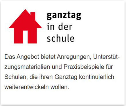 Kachel Ganztag in der Schule 