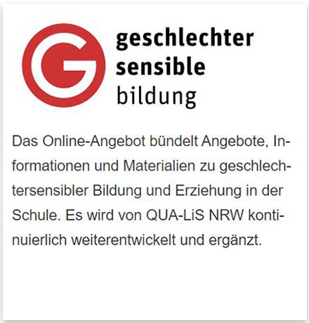 Kachel Geschlechtersensible Bildung 