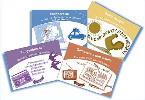 Abbildung von vier Challenges 