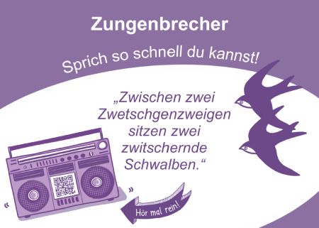 Darstellung der Challenge "Zungenbrecher"