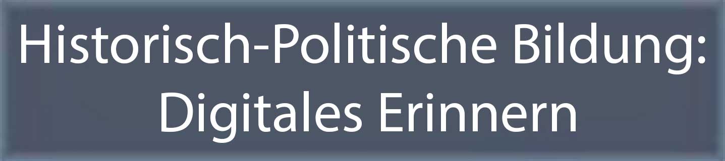 Touchscreen Historisch-Politische Bildung: Digitales Erinnern