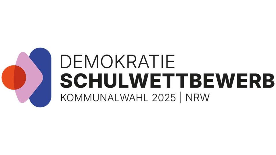 Logo Schulwettbewerb Demokratie Kommunalwahl 2025