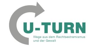Logo U-Turn (Wege aus dem Rechtsextremismus und der Gewalt) 