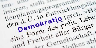 Auszug aus dem Lexikon zum Begriff Demokratie