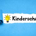 Schriftzug Kinderschutz